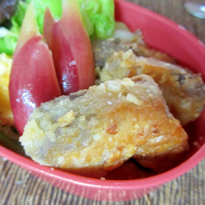 カツオの酢醤油から揚げ